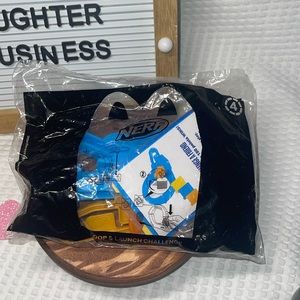 NERF McDonalds happy meal toy Loop And Launch Challenge #4